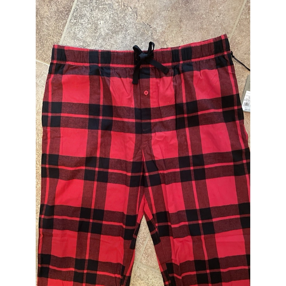 Goodfellow & Co. Men's Plaid Flannel Pajama Pants Size XL (40/42) New with Tags - Picture 3 of 7